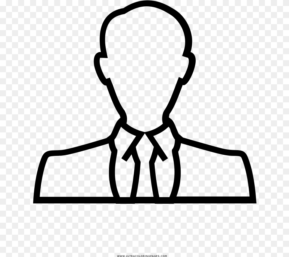 Suit Coloring, Gray Free Png
