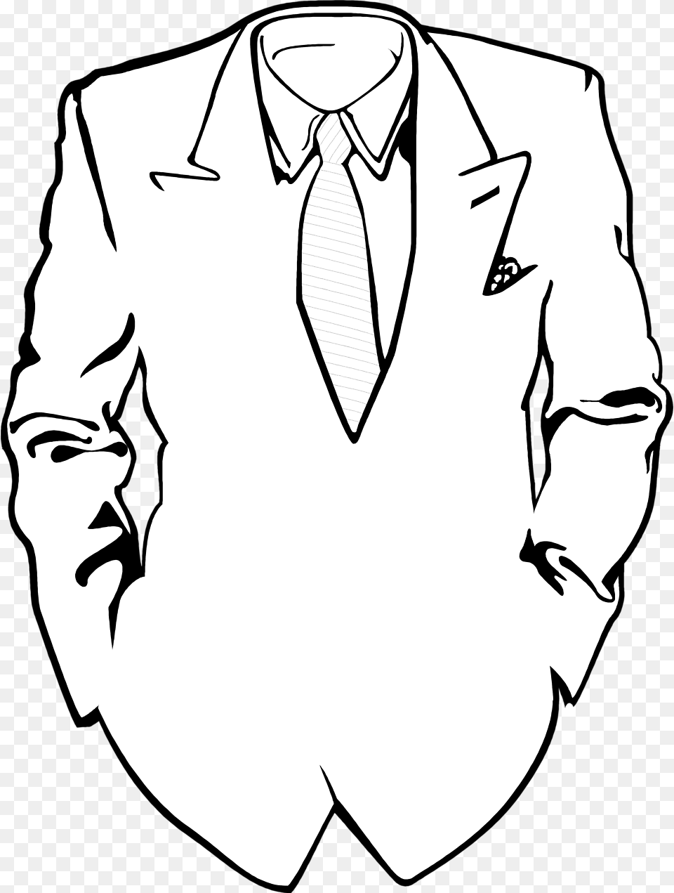 Suit Drawing Illustration Drawing A Suit And Tie, Accessories, Clothing, Formal Wear, Shirt Png