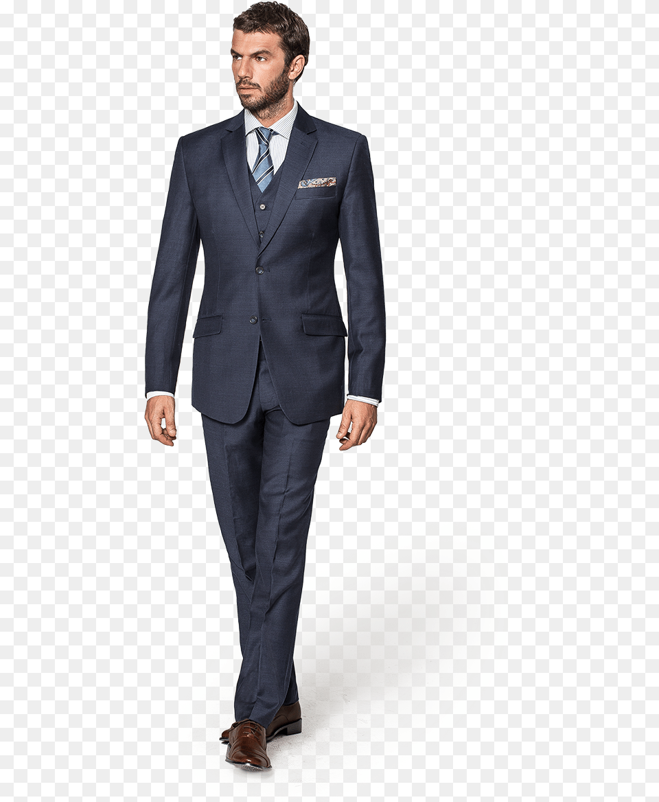 Suit Trousers Hombre Con Terno, Tuxedo, Clothing, Formal Wear, Person Free Png