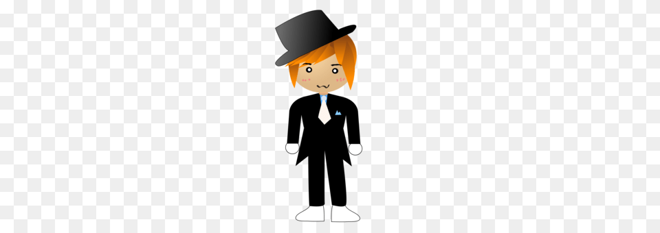 Suit Tuxedo Wedding Dress Necktie, Person, People, Hat, Clothing Free Png Download
