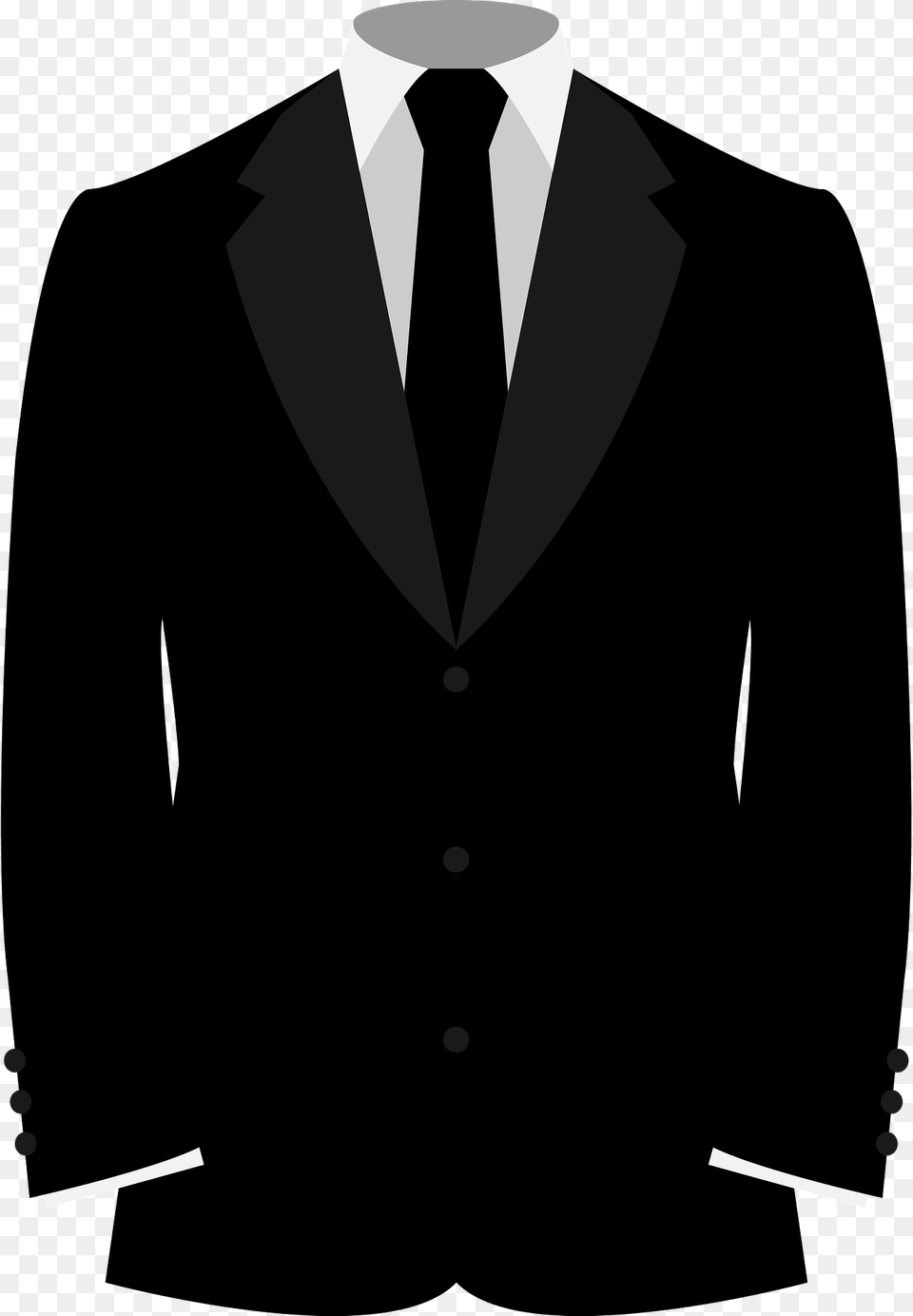Suit White Shirt And Necktie Clipart, Accessories, Tuxedo, Clothing, Tie Png Image