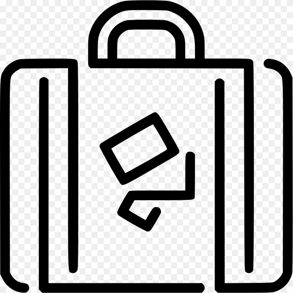 Suitcase Baggage, Bag, Briefcase Free Png Download