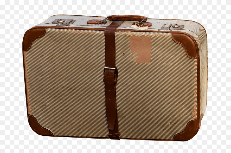 Suitcase Brown Canvas, Baggage, Accessories, Bag, Handbag Free Transparent Png