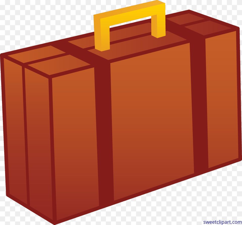 Suitcase Brown Clip Art, Bag, Briefcase, Mailbox Free Png