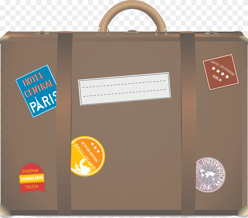 Suitcase Clipart, Bag, Baggage, Briefcase Free Png Download