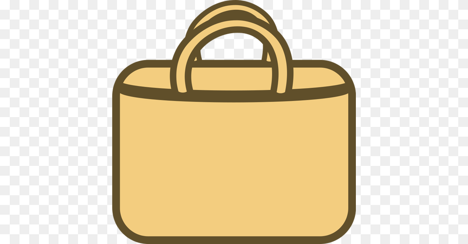 Suitcase Clipart Simple, Accessories, Bag, Handbag Free Transparent Png