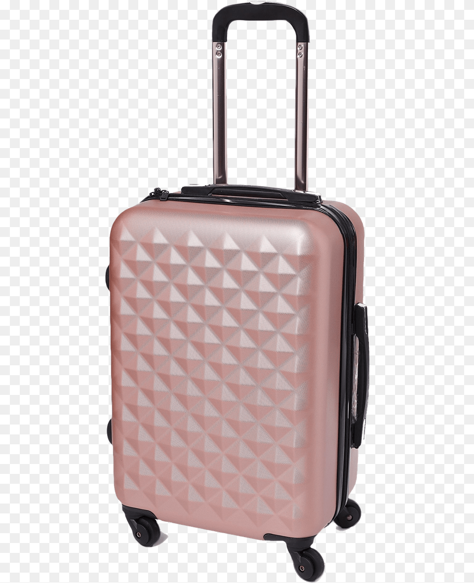 Suitcase Typo Rose Gold Suitcase, Baggage, Accessories, Bag, Handbag Free Png Download