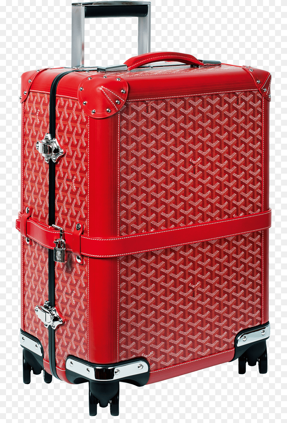 Suitcase From Goyard Bourget Goyard Luggage, Baggage, Accessories, Bag, Handbag Free Transparent Png