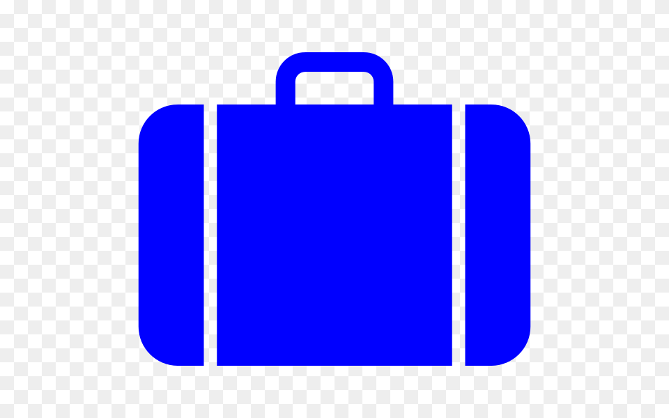 Suitcase Icon Blue, Bag, Briefcase, Baggage Png Image