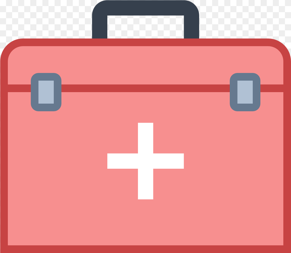 Suitcase Of Doctor Icon, First Aid, Baggage Png Image
