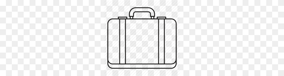Suitcase Outline Clipart Suitcase Clip Art, Bag, Briefcase Free Transparent Png