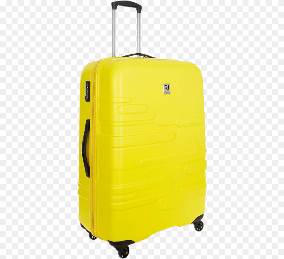 Suitcase Transparent Yellow Suitcase, Baggage, Device, Grass, Lawn Png