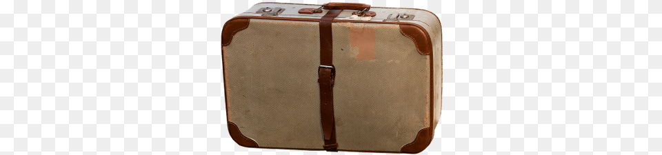 Suitcase White Canvas Transparent Luggage With No Background, Baggage Free Png