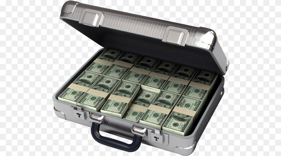 Suitcase With Money, Bag, Person Free Transparent Png