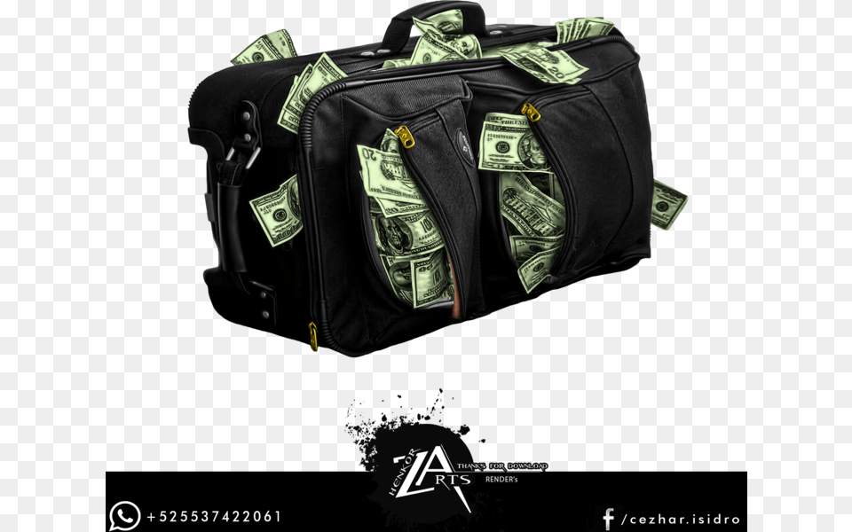 Suitcase With Money Suitcase With Money, Bag, Backpack, Briefcase Free Png