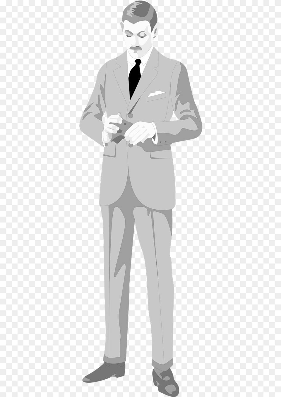 Suits Cartoon, Suit, Clothing, Formal Wear, Adult Png