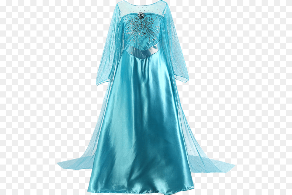 Sukienka Elsa Kraina Lodu, Clothing, Sleeve, Long Sleeve, Gown Free Transparent Png
