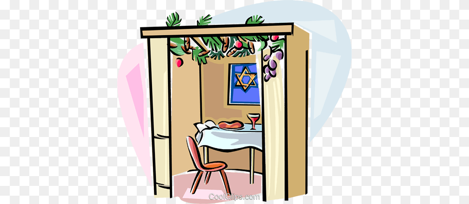 Sukkot The Time Of Our Rejoicing Sukka Royalty Vector Clip, Furniture, Chair, Closet, Cupboard Png Image