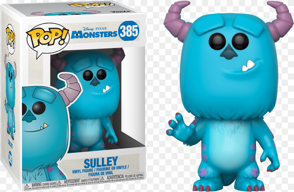 Sulley Pop Vinyl Figure Funko Sulley Flocked Amazon, Plush, Toy, Baby, Person Free Png