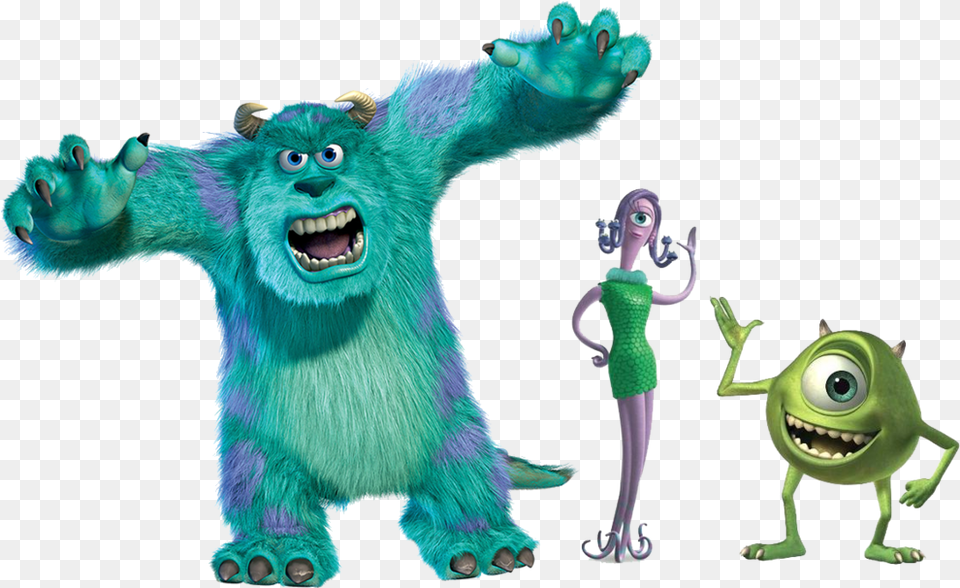 Sully Monsters Inc Scaring, Toy, Adult, Female, Person Free Png Download