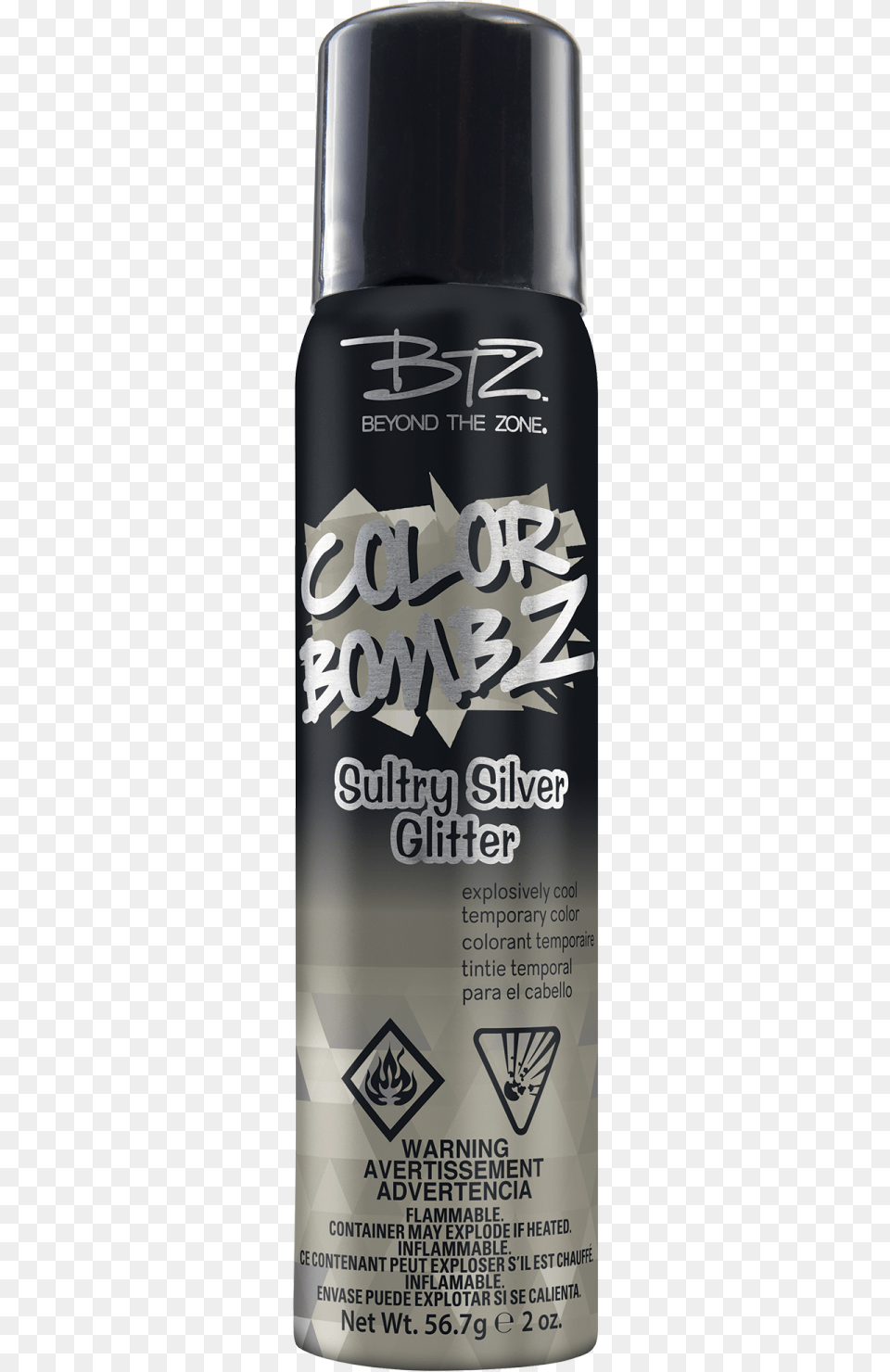 Sultry Silver Glitter Beyond The Zone Color Bombz, Cosmetics, Alcohol, Beer, Beverage Free Png