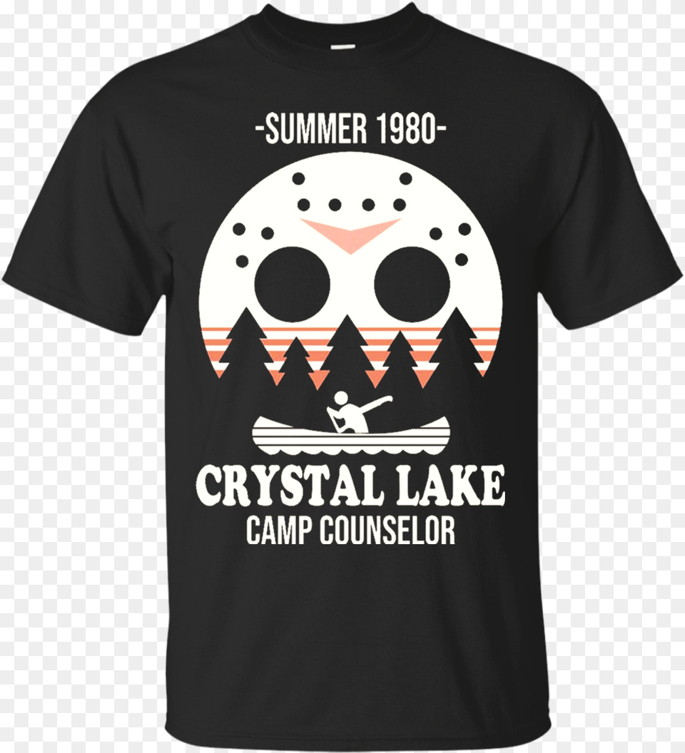 Summer 1980 Camp Crystal Lake, Clothing, Shirt, T-shirt Free Transparent Png