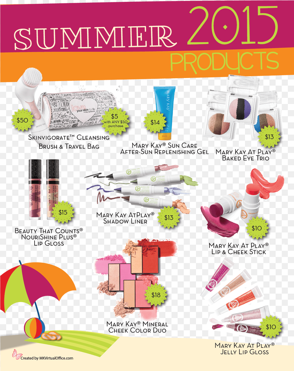 Summer 2015 Products Flyer Nobleed Sm 01 Mary Kay Summer Flyer, Advertisement, Poster, Mortar Shell, Weapon Free Png