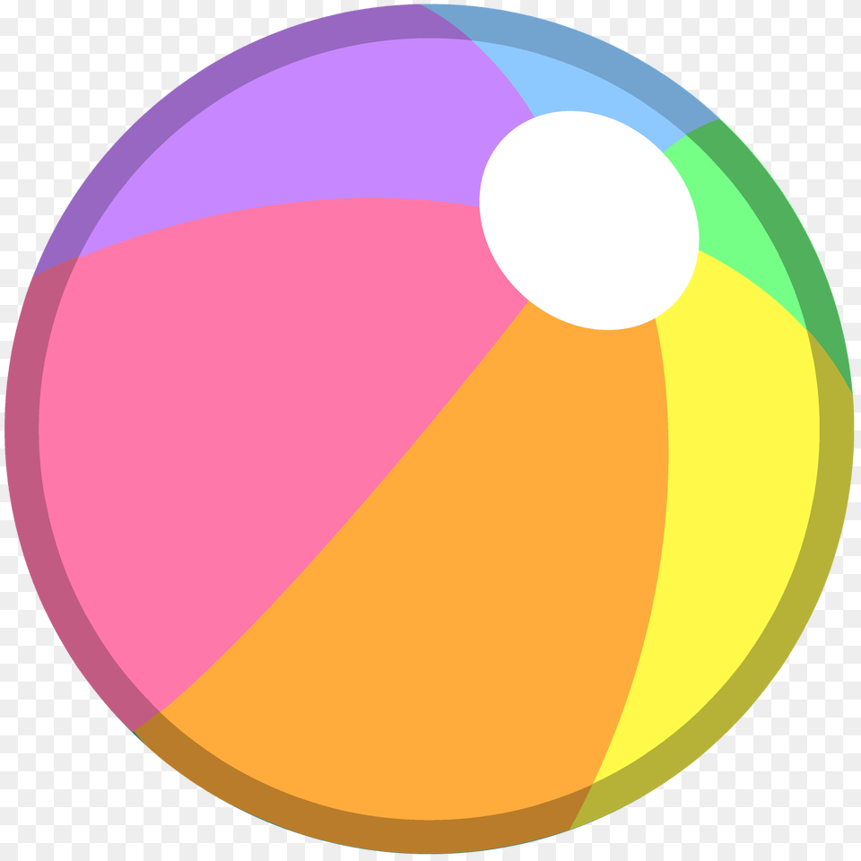Summer Beach Ball Clipart, Sphere, Disk Free Png Download