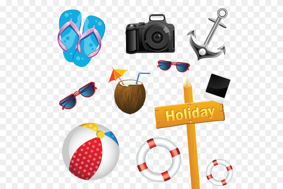 Summer Beach Collection Summer Hot Beach And Vector, Accessories, Hardware, Sunglasses, Electronics Png