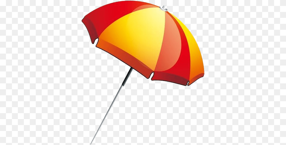 Summer Beach Umbrella Yellow Beach Umbrella, Canopy Png Image