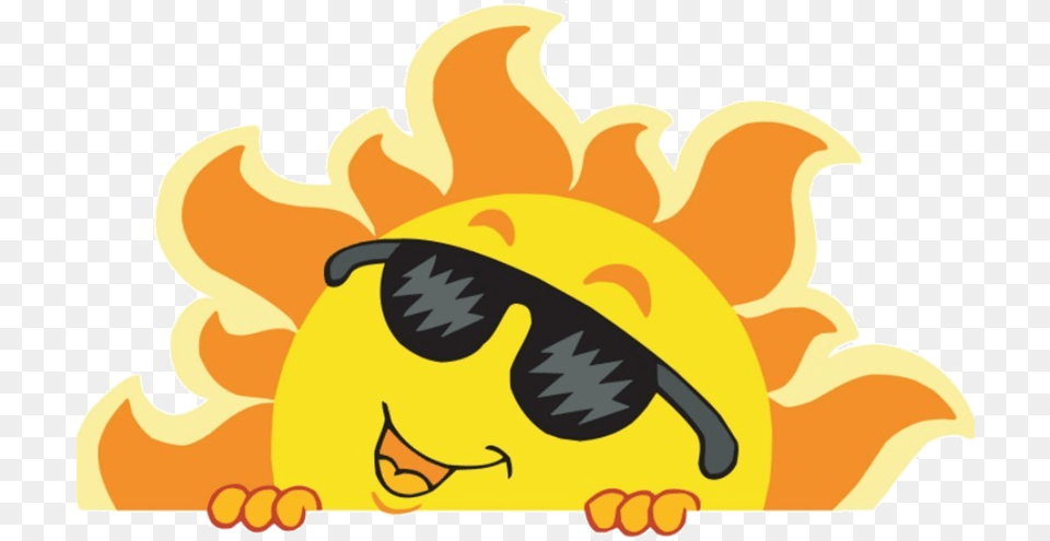 Summer Camp Logo Sun, Cartoon Free Png
