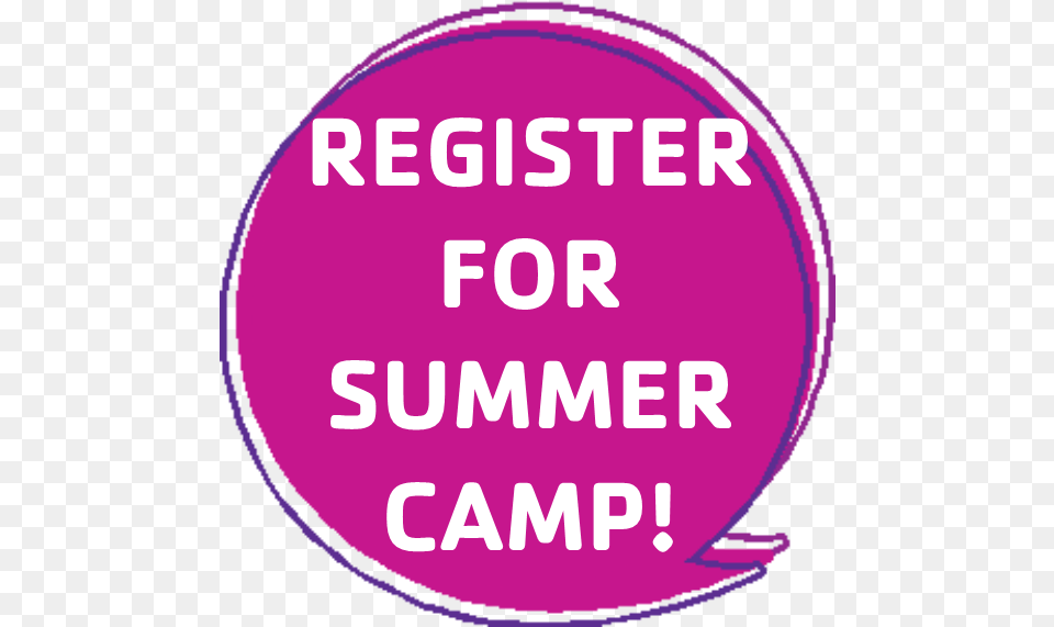 Summer Camp Registration Button Affirmations, Purple, Light, Disk, Text Png Image