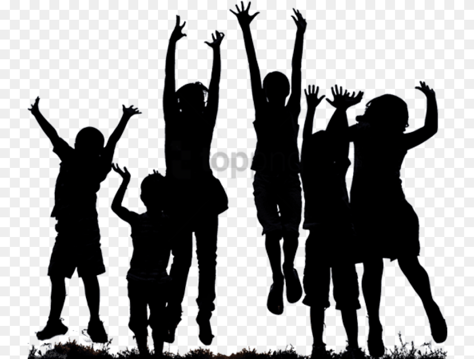 Summer Camps For Kids Image With Summer Camp Silhouette, Person, People, Crowd, Man Free Transparent Png