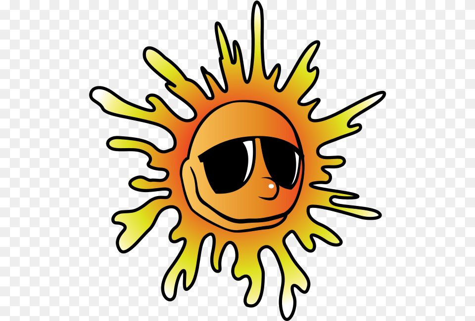 Summer Clip Art Border Heat In The Environment Grade, Accessories, Sunglasses, Logo, Emblem Png