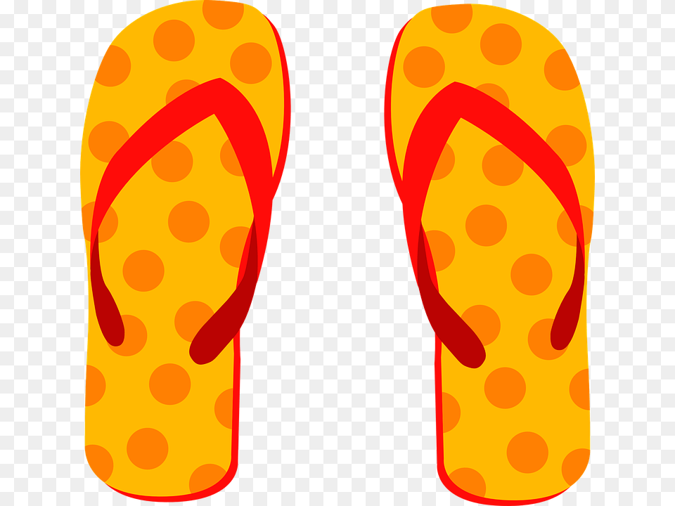 Summer Clip Art Flip Flop, Clothing, Flip-flop, Footwear Png Image
