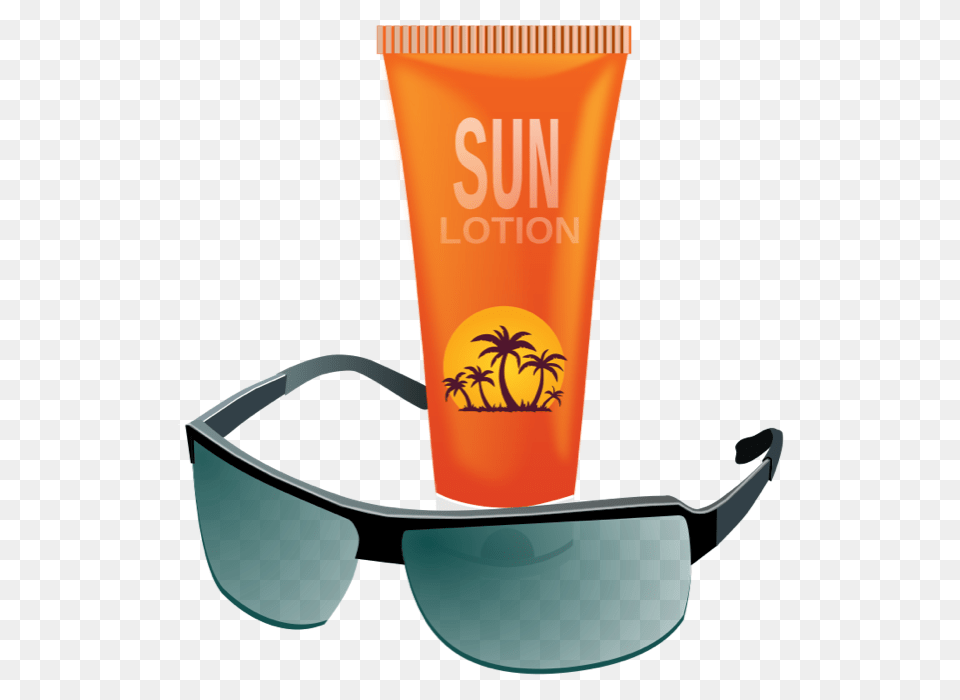 Summer Clipart, Bottle, Cosmetics, Sunscreen, Clothing Png Image