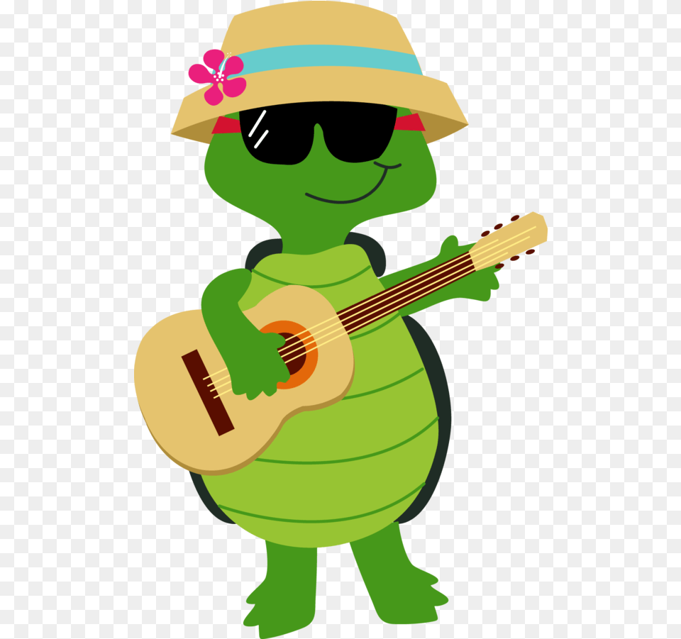 Summer Clipart Cute Summer Clip Art, Guitar, Musical Instrument, Baby, Person Png Image