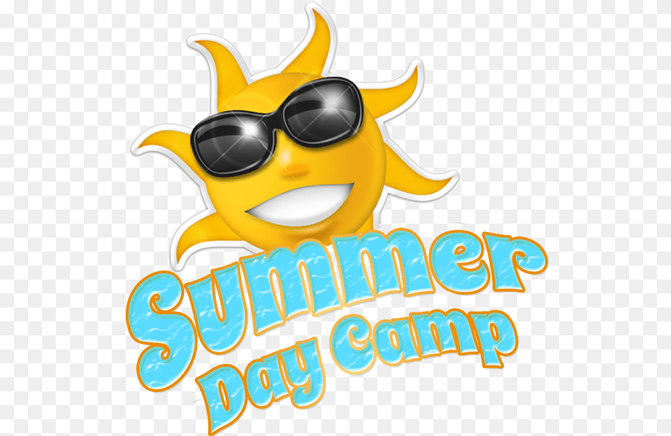 Summer Day Camp, Accessories, Sunglasses, Advertisement, Poster Free Transparent Png