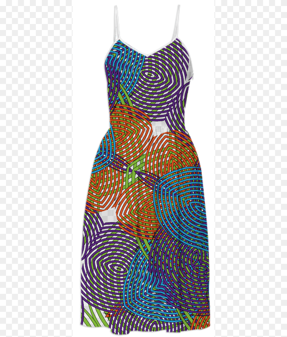 Summer Dress Day Dress, Clothing, Formal Wear, Pattern, Fashion Png Image