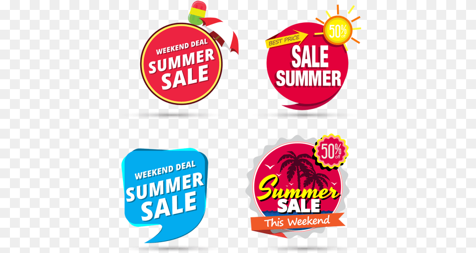 Summer Element Banner Design Summer Deal, Advertisement, Poster, Sticker Png