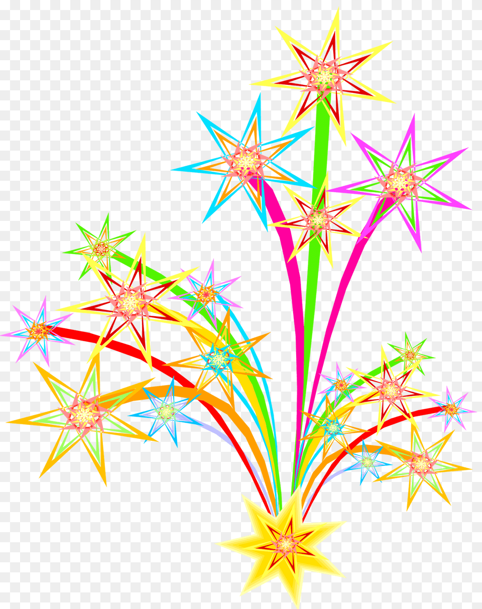 Summer Fireworks Cliparts, Pattern, Accessories, Fractal, Ornament Png