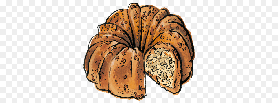 Summer Fling Coffeecake Pound Cake Clipart, Food, Produce, Animal, Mammal Free Transparent Png