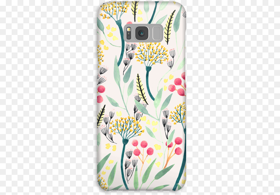 Summer Floral Pattern Case Galaxy S8 Plus Canna Lily, Art, Floral Design, Graphics, Electronics Free Png
