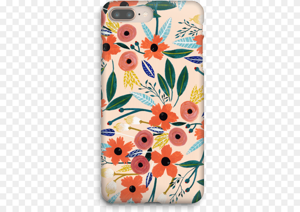 Summer Flowers Case Iphone 8 Plus Case Laptop Flores, Art, Floral Design, Graphics, Pattern Png Image
