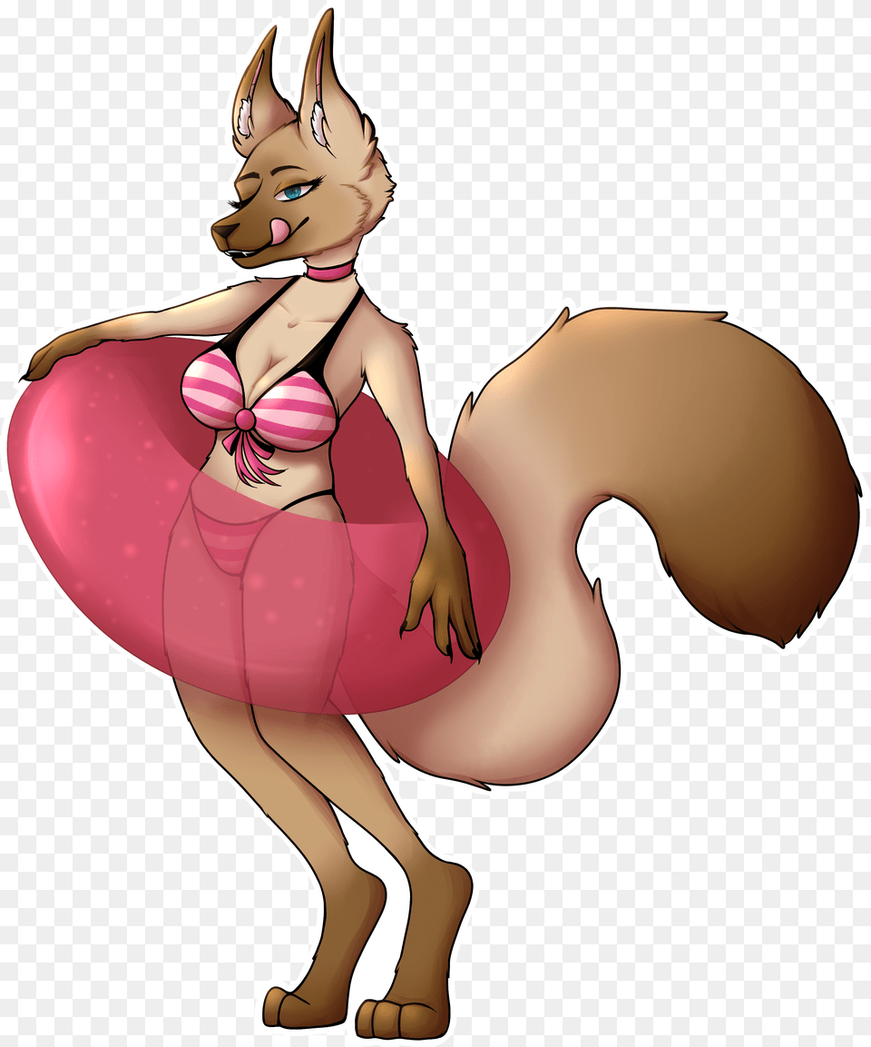 Summer Furry Commission Furry Commission, Adult, Female, Person, Woman Png