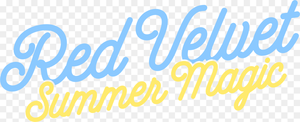 Summer Magic Red Velvet, Text, Letter Free Png Download