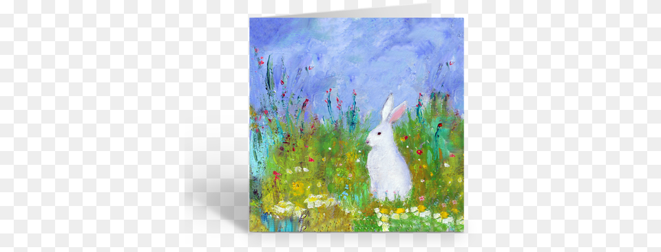 Summer Meadow Card Still Life, Animal, Hare, Mammal, Rodent Free Transparent Png