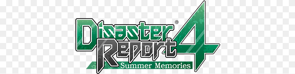 Summer Memories Disaster Report 4 Title, Green, Scoreboard Png Image