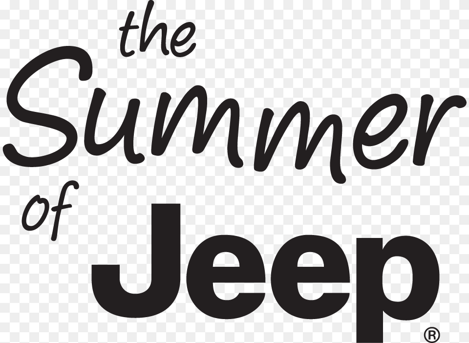 Summer Of Jeep Sales Event Near Traverse City Mi Summer Of Jeep Sales Event, Text, Letter, Machine, Wheel Free Png