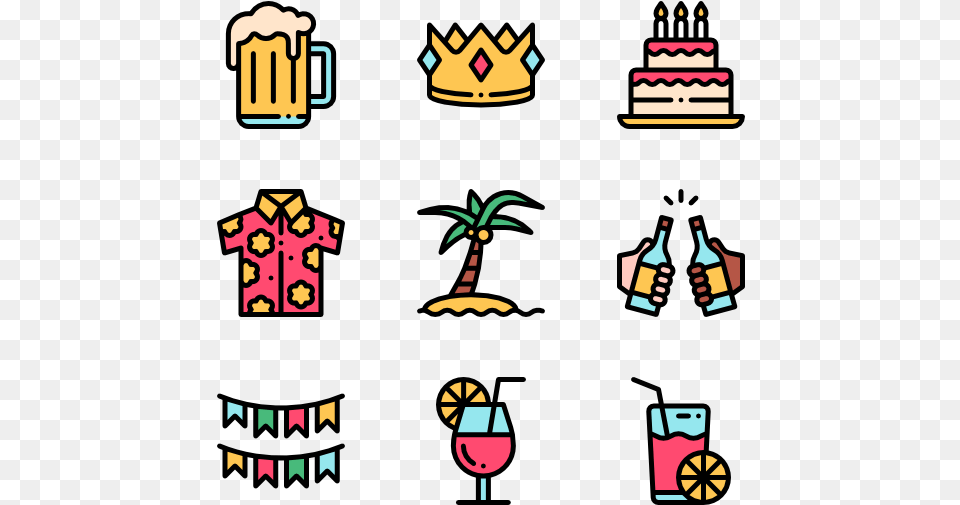 Summer Party, Art Png Image